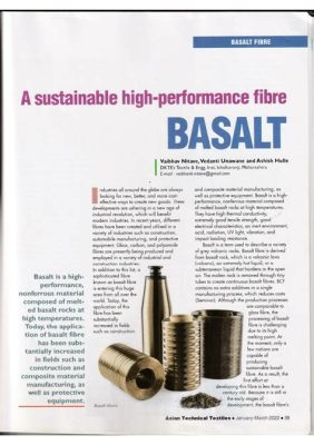  Basalt Fiber: ¡Una alternativa sostenible y de alto rendimiento para la industria aeroespacial!